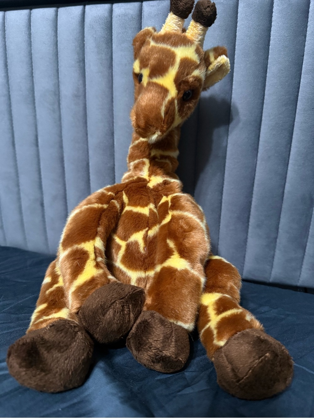 TY Hightops Giraffe Plush 2003 Vintage 15” Brown Gold Stuffed Animal